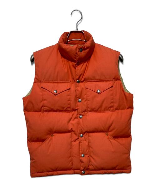 THE NORTH FACE（ザ ノース フェイス）THE NORTH FACE (ザ ノース フェイス) ダウンベスト オレンジ サイズ:Sの古着・服飾アイテム