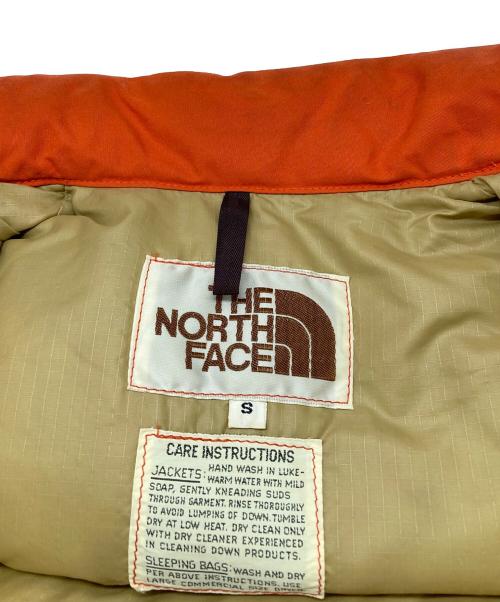 THE NORTH FACE（ザ ノース フェイス）THE NORTH FACE (ザ ノース フェイス) ダウンベスト オレンジ サイズ:Sの古着・服飾アイテム