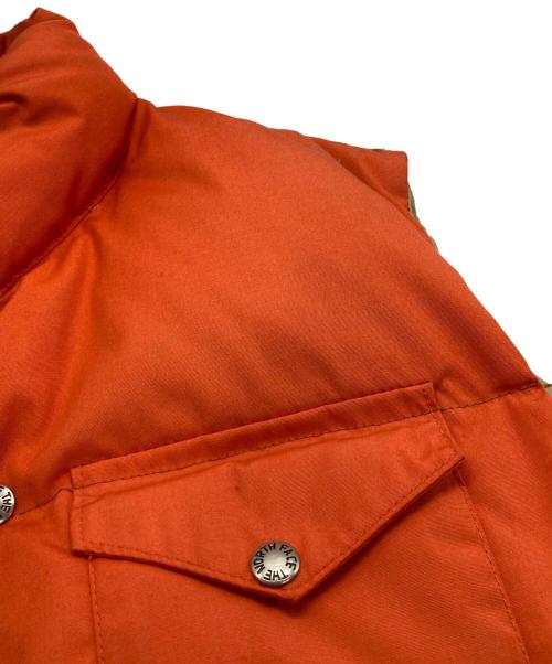 THE NORTH FACE（ザ ノース フェイス）THE NORTH FACE (ザ ノース フェイス) ダウンベスト オレンジ サイズ:Sの古着・服飾アイテム