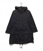 Engineered Garmentsエンジニアドガーメンツ）の古着「OVER PARKA-Nyco Ripstop」｜ブラック