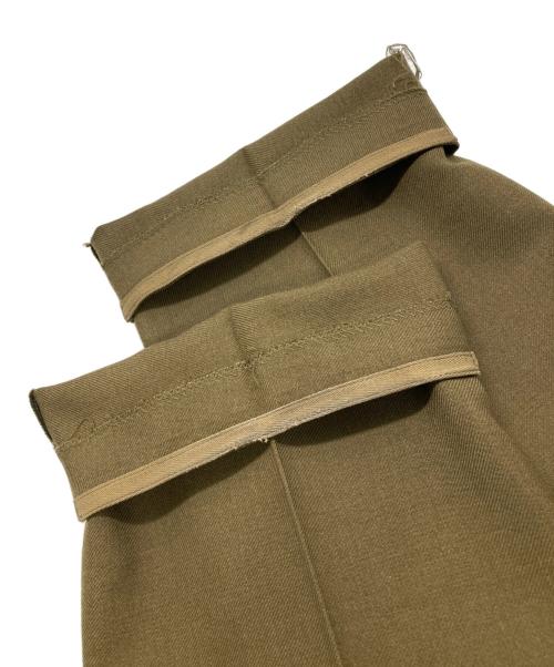 French Army（フランス軍）French Army (フレンチアーミー) M-52 ウールトラウザーズ カーキ サイズ:76の古着・服飾アイテム