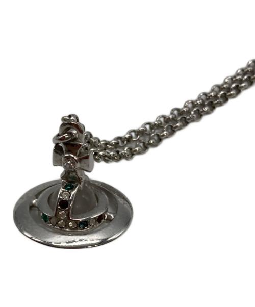 Vivienne Westwood（ヴィヴィアンウエストウッド）Vivienne Westwood (ヴィヴィアンウエストウッド) オーブモチーフネックレス シルバーの古着・服飾アイテム