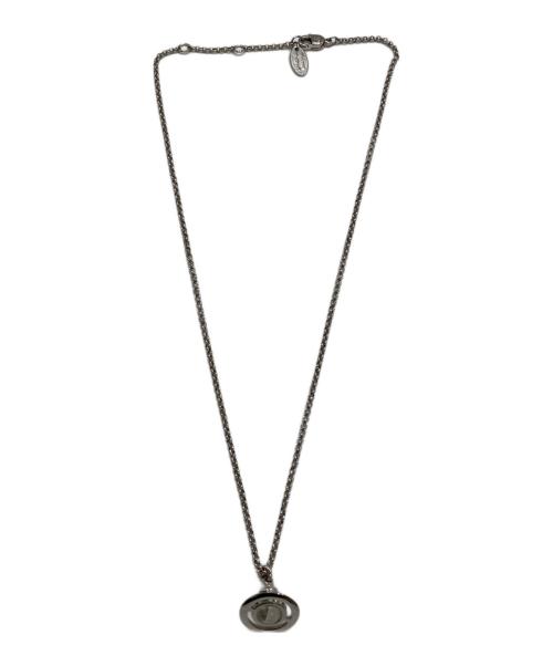 Vivienne Westwood（ヴィヴィアンウエストウッド）Vivienne Westwood (ヴィヴィアンウエストウッド) オーブモチーフネックレス シルバーの古着・服飾アイテム