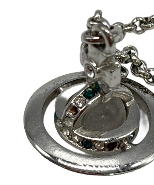 Vivienne Westwood（ヴィヴィアンウエストウッド）Vivienne Westwood (ヴィヴィアンウエストウッド) オーブモチーフネックレス シルバーの古着・服飾アイテム