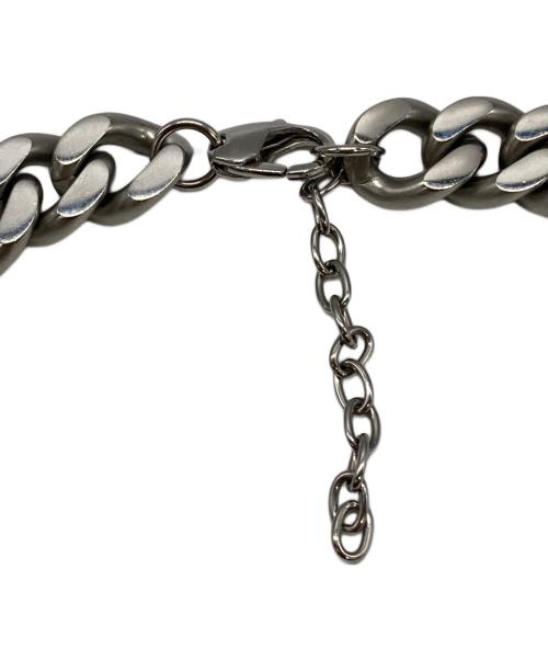 DIESEL（ディーゼル）DIESEL (ディーゼル) Dロゴチェーンネックレス シルバーの古着・服飾アイテム