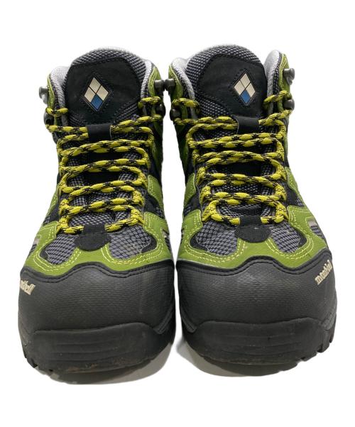 mont-bell（モンベル）mont-bell (モンベル) トレッキングブーツ ブラック×グリーン サイズ:27の古着・服飾アイテム