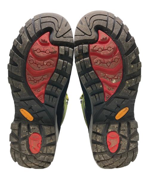 mont-bell（モンベル）mont-bell (モンベル) トレッキングブーツ ブラック×グリーン サイズ:27の古着・服飾アイテム