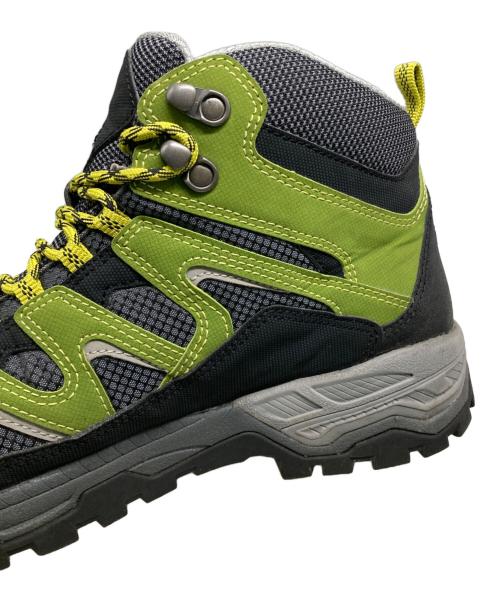 mont-bell（モンベル）mont-bell (モンベル) トレッキングブーツ ブラック×グリーン サイズ:27の古着・服飾アイテム