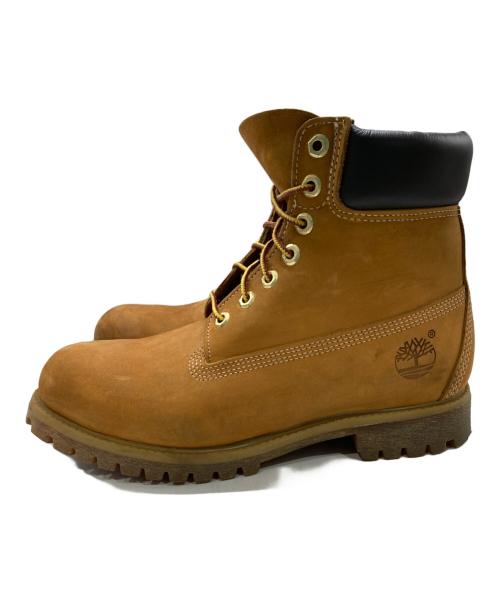 Timberland（ティンバーランド）Timberland (ティンバーランド) 6インチプレミアムブーツ ブラウン サイズ:8.5の古着・服飾アイテム