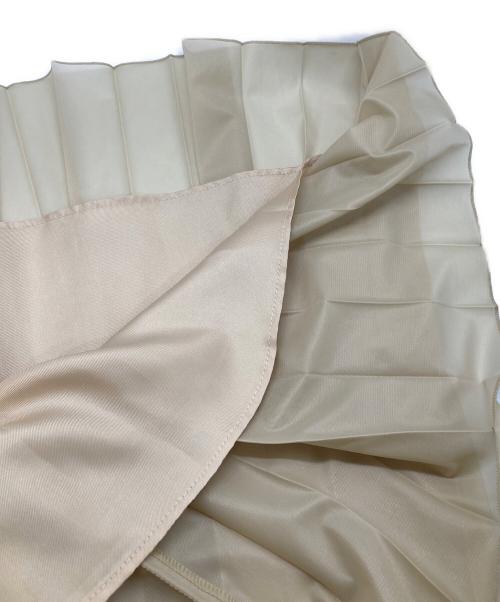 PUBLIC TOKYO（パブリックトウキョウ）PUBLIC TOKYO (パブリックトウキョウ) カレンダーシアープリーツスカート イエロー サイズ:FREE 未使用品の古着・服飾アイテム