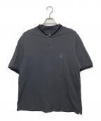 Needlesニードルズ）の古着「Shawl Coller S/S Polo」｜グレー