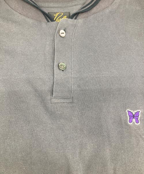 Needles（ニードルズ）Needles (ニードルズ) Shawl Coller S/S Polo グレー サイズ:XLの古着・服飾アイテム