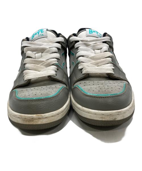BAPESTA（ベイプスタ）BAPESTA (ベイプスタ) SK8 STA グレー×ブルー サイズ:26の古着・服飾アイテム