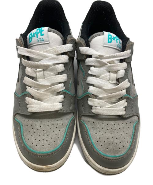 BAPESTA（ベイプスタ）BAPESTA (ベイプスタ) SK8 STA グレー×ブルー サイズ:26の古着・服飾アイテム