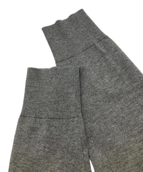 POLO RALPH LAUREN（ポロ・ラルフローレン）POLO RALPH LAUREN (ポロ・ラルフローレン) クルーネックカーディガン グレー サイズ:Ｍの古着・服飾アイテム
