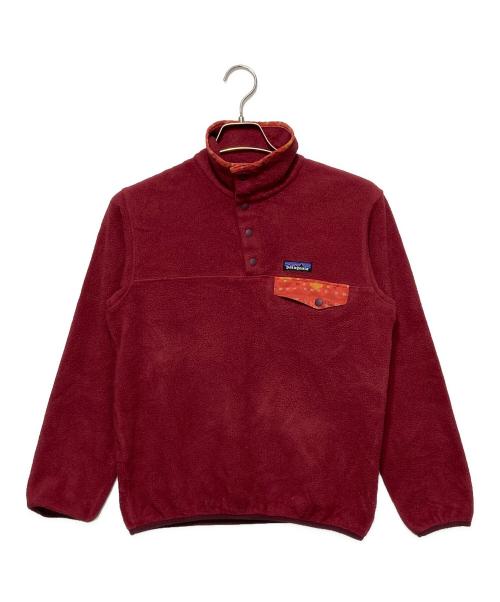Patagonia（パタゴニア）Patagonia (パタゴニア) シンチラスナップフリースジャケット レッド サイズ:XSの古着・服飾アイテム