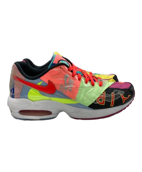 NIKE（ナイキ）NIKE (ナイキ) ATMOS (アトモス) AIR MAX 2 LIGHT マルチカラー サイズ:29の古着・服飾アイテム