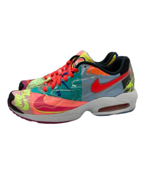 NIKE（ナイキ）NIKE (ナイキ) ATMOS (アトモス) AIR MAX 2 LIGHT マルチカラー サイズ:29の古着・服飾アイテム