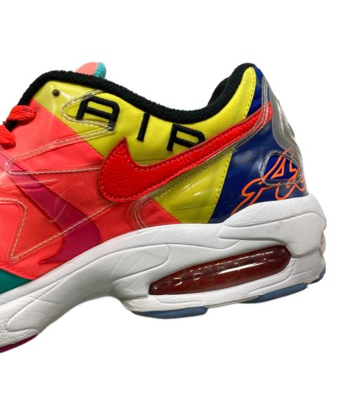 NIKE（ナイキ）NIKE (ナイキ) ATMOS (アトモス) AIR MAX 2 LIGHT マルチカラー サイズ:29の古着・服飾アイテム