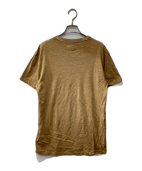 POLO RALPH LAUREN（ポロ・ラルフローレン）POLO RALPH LAUREN (ポロ・ラルフローレン) プリントTシャツ ベージュ サイズ:XSの古着・服飾アイテム