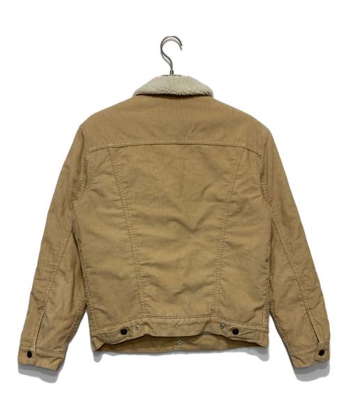 LEVI'S PReMIUM（リーバイス プレミアム）LEVI'S PReMIUM (リーバイスプレミアム) TYPE 3 SHERPA TRUCKER ベージュ サイズ:Ｍの古着・服飾アイテム