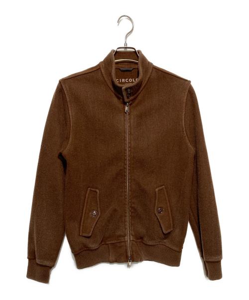 CIRCOLO 1901（チルコロ1901）CIRCOLO 1901 (チルコロ1901) フリースジャケット ブラウン サイズ:Ｍの古着・服飾アイテム