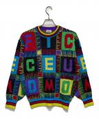 ficce YOSHIYUKI KONISHIフィッチェ ヨシユキ コニシ）の古着「総柄ニット」｜マルチカラー