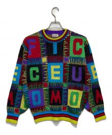 ficce YOSHIYUKI KONISHI（フィッチェ ヨシユキ コニシ）の古着「総柄ニット」｜マルチカラー