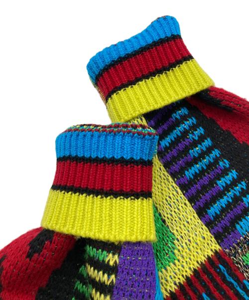 ficce YOSHIYUKI KONISHI（フィッチェ ヨシユキ コニシ）ficce YOSHIYUKI KONISHI (フィッチェ ヨシユキ コニシ) 総柄ニット マルチカラー サイズ:ーの古着・服飾アイテム