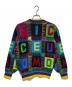 ficce YOSHIYUKI KONISHI (フィッチェ ヨシユキ コニシ) 総柄ニット マルチカラー サイズ:ー：6000円