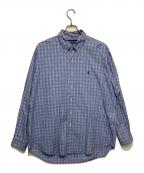 RALPH LAURENラルフローレン）の古着「チェックBDシャツ」｜ブルー