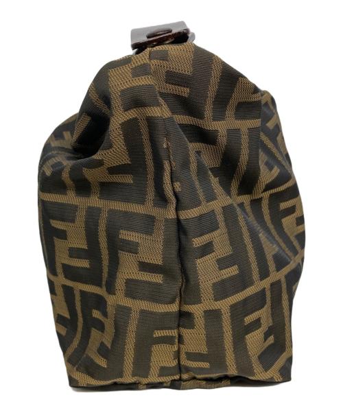 FENDI（フェンディ）FENDI (フェンディ) ズッカ柄ポーチ ブラウンの古着・服飾アイテム