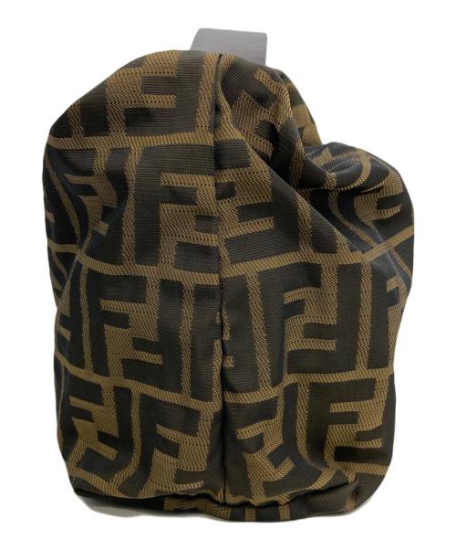 FENDI（フェンディ）FENDI (フェンディ) ズッカ柄ポーチ ブラウンの古着・服飾アイテム