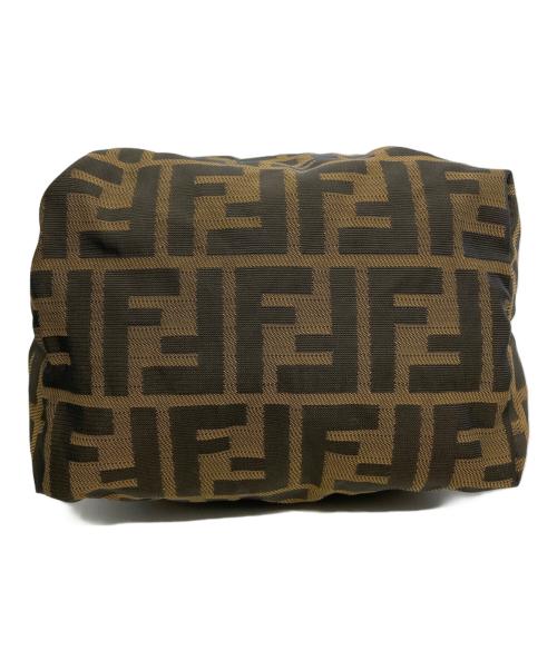 FENDI（フェンディ）FENDI (フェンディ) ズッカ柄ポーチ ブラウンの古着・服飾アイテム