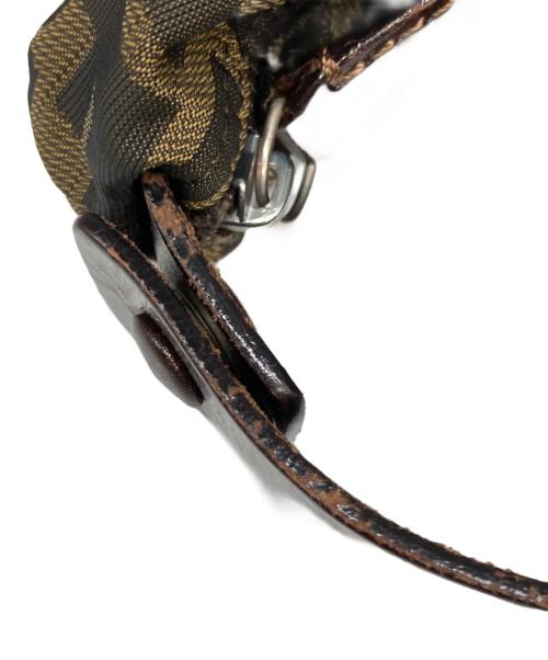 FENDI（フェンディ）FENDI (フェンディ) ズッカ柄ポーチ ブラウンの古着・服飾アイテム