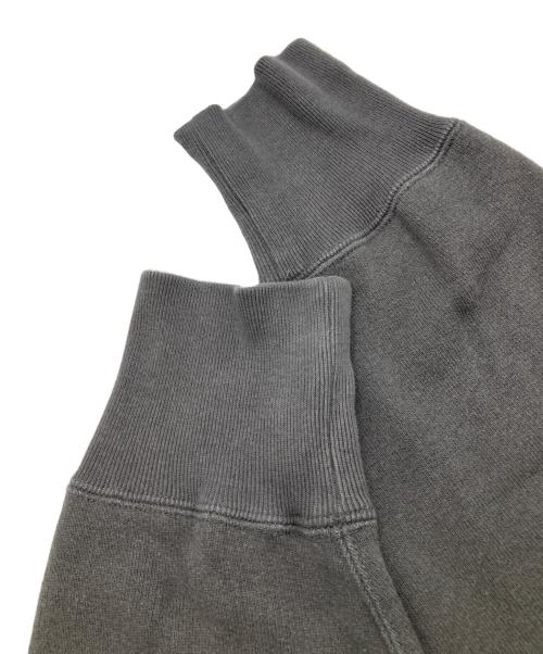 Champion（チャンピオン）Champion (チャンピオン) FRAMeWORK (フレームワーク) 別注ハーフZIPリバースウィーブ11.5OZ グレー サイズ:Ｍの古着・服飾アイテム