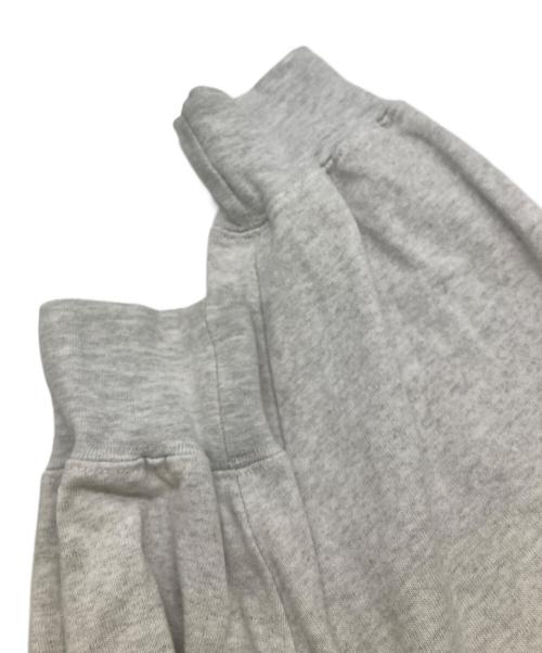 CAHLUMN（カウラム）CAHLUMN (カウラム) 天竺ハーフジップフーディ ライトグレー サイズ:Ｍの古着・服飾アイテム