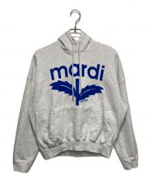 Mardi Mercredi（マルディメクルディ）の古着「プルオーバーパーカー」｜ライトグレー