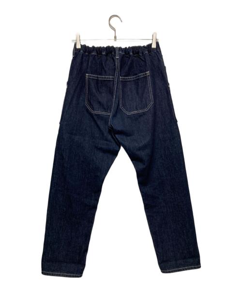 vent blanc（ヴァンブラン）vent blanc (ヴァンブラン) 12oz デニム ベイカーパンツ インディゴ サイズ:01の古着・服飾アイテム