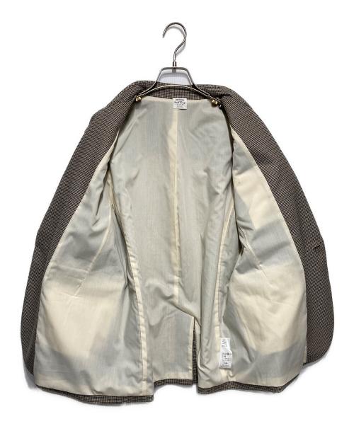 OUTDOOR PRODUCTS Usual Things（アウトドアプロダクツ ユージュアルシングス）OUTDOOR PRODUCTS Usual Things (アウトドアプロダクツ ユージュアルシングス) グレンチェックテーラードジャケット ベージュ サイズ:Fの古着・服飾アイテム