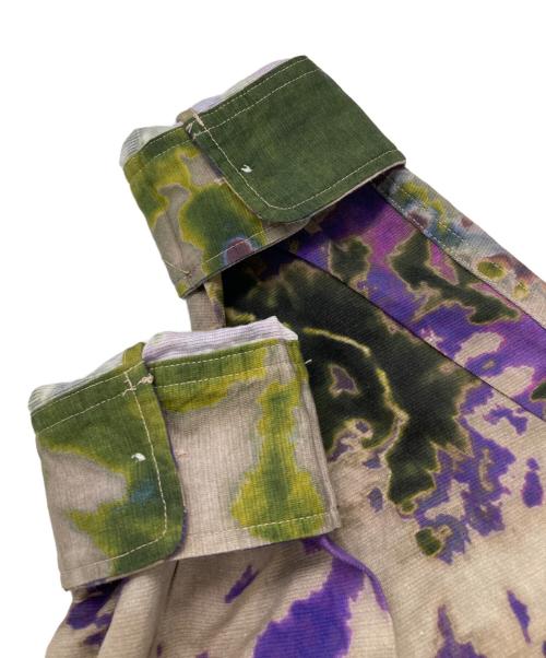 stussy（ステューシー）stussy (ステューシー) TIE DYE WORK LS SHIRT パープル サイズ:Ｍ 未使用品の古着・服飾アイテム