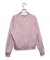 maison kitsune (メゾンキツネ) クルーネックスウェット ピンク サイズ:XS：5000円
