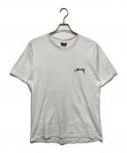 stussyステューシー）の古着「プリントTシャツ」｜ホワイト