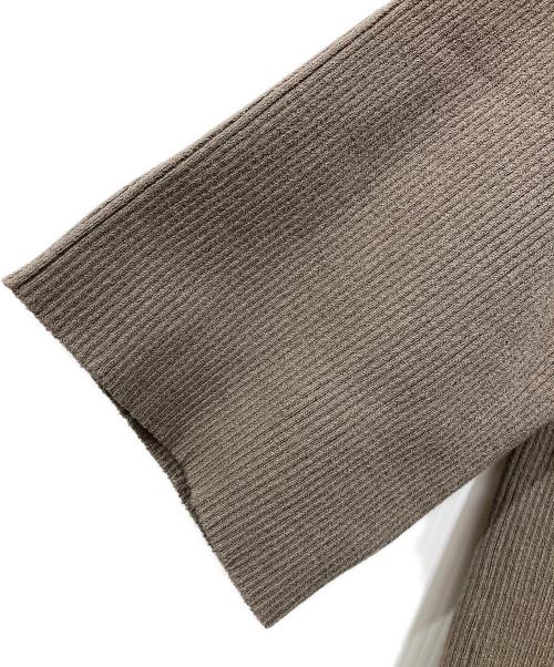 MUSE de Deuxieme Classe（ミューズ ドゥーズィエム クラス）MUSE de Deuxieme Classe (ミューズ ドゥーズィエム クラス) DINER B RIB クルーネックプルオーバー カーキ サイズ:Fの古着・服飾アイテム