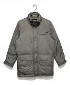 BURBERRY BLACK LABELバーバリーブラックレーベル）の古着「ラクーンダウンコート」｜グレー