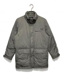 BURBERRY BLACK LABEL（バーバリーブラックレーベル）の古着「ラクーンダウンコート」｜グレー