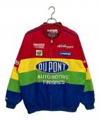 HASE AUTHENTICSハセ オーセンティックス）の古着「レーシングジャケット」｜レッド