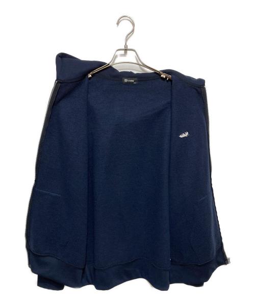 SUBCIETY（サブサエティ）SUBCIETY (サブサエティ) 裏起毛ジップパーカー インディゴ サイズ:XLの古着・服飾アイテム
