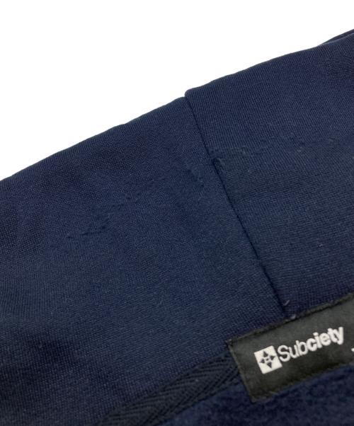 SUBCIETY（サブサエティ）SUBCIETY (サブサエティ) 裏起毛ジップパーカー インディゴ サイズ:XLの古着・服飾アイテム