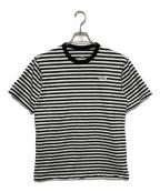 THE NORTH FACEザ ノース フェイス）の古着「ショートスリーブマルチボーダーティー」｜ブラック×ホワイト